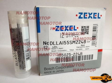 Распылитель ND-DLLA146SM224, 105025-2240 DE12T1 9 432 610 799 9432610799 65.10102-6053 ZEXEL 